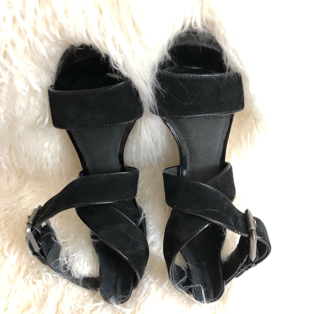 Johnston Murphy Marlena Cross Ankle wedge